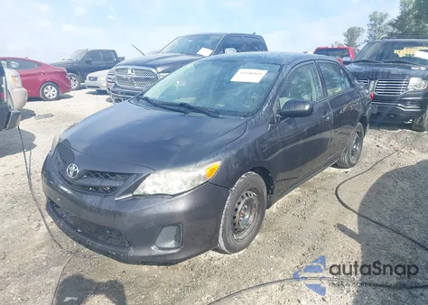 2011 Toyota Corolla z USA, uszkodzony, nr VIN 2T1BU4EE4BC614034